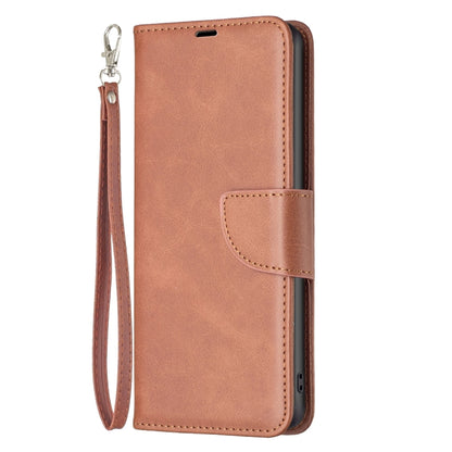 For Xiaomi Redmi K70 / K70 Pro Lambskin Texture Pure Color Flip Leather Phone Case(Brown) - K70 Pro Cases by PMC Jewellery | Online Shopping South Africa | PMC Jewellery | Buy Now Pay Later Mobicred