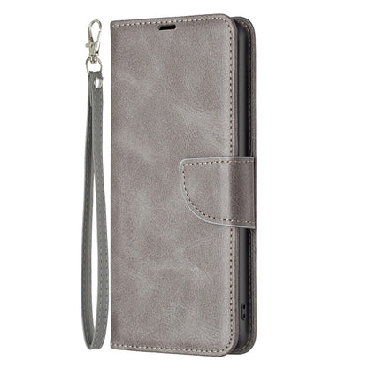 For Xiaomi Redmi K70 / K70 Pro Lambskin Texture Pure Color Flip Leather Phone Case(Grey) - K70 Pro Cases by PMC Jewellery | Online Shopping South Africa | PMC Jewellery | Buy Now Pay Later Mobicred