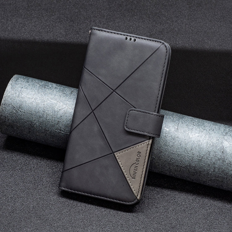 For Xiaomi Redmi K70 / K70 Pro Magnetic Buckle Rhombus Texture Leather Phone Case(Black) - K70 Pro Cases by PMC Jewellery | Online Shopping South Africa | PMC Jewellery | Buy Now Pay Later Mobicred