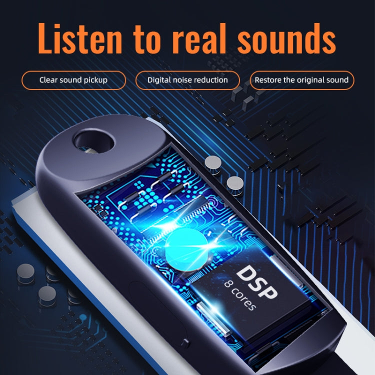 JNN S26 Smart Digital Noise Canceling Voice Recorder with Lanyard, Capacity:8GB(Black) - Recording Pen by JNN | Online Shopping South Africa | PMC TechLife | Buy Now Pay Later Mobicred