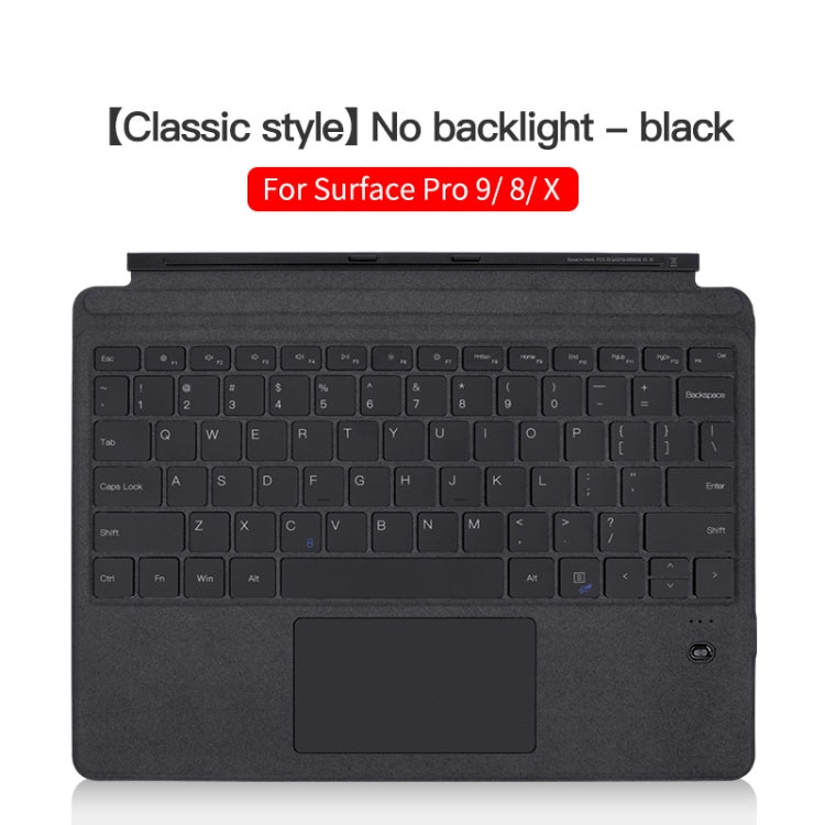 For Microsoft Surface Pro 8 / 9 / X Magnetic Bluetooth Keyboard Leather Case - Lenovo Keyboard by PMC Jewellery | Online Shopping South Africa | PMC Jewellery