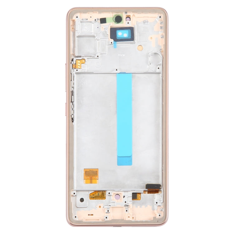 For Samsung Galaxy A53 5G SM-A536 6.48 inch OLED LCD Screen Digitizer Full Assembly with Frame (Gold) - free shipping - PMc TechLife - Order now!