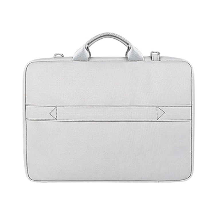 ST11 Polyester Thickened Laptop Bag, Size:14.1-15.4 inch(Silver Gray) - 15 inch by PMC Jewellery | Online Shopping South Africa | PMC Jewellery | Buy Now Pay Later Mobicred