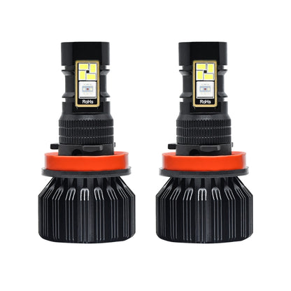 EV23 1 Pair H11 12W / 15000LM / DC 9-16V IP68 Waterproof Car RGB Fog Light - Fog / Driving Lights by PMC Jewellery | Online Shopping South Africa | PMC Jewellery | Buy Now Pay Later Mobicred