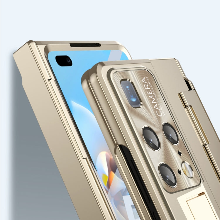 For Huawei Mate X2 Integrated Folding Hinge Phone Case with Stylus(Black) - Huawei Cases by PMC TechLife | Online Shopping South Africa | PMC TechLife | Buy Now Pay Later Mobicred