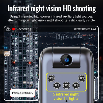 JNN V13 1080P Multifunctional Infrared Night Vision Recorder, Capacity:4GB(Black) - Recording Pen by JNN | Online Shopping South Africa | PMC Jewellery | Buy Now Pay Later Mobicred