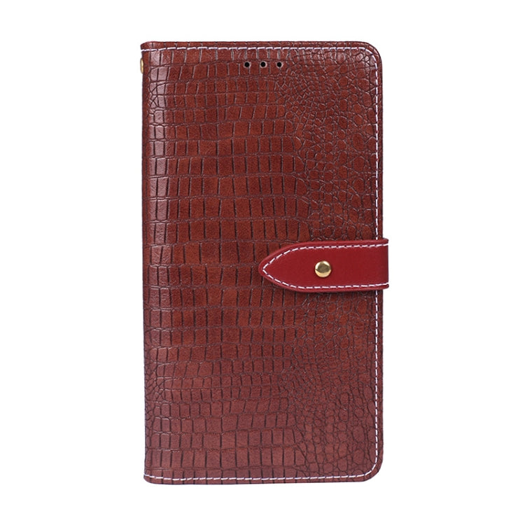 For Umidigi Power 3 idewei Crocodile Texture Horizontal Flip Leather Case with Holder & Card Slots & Wallet(Wine Red) - More Brand by idewei | Online Shopping South Africa | PMC Jewellery | Buy Now Pay Later Mobicred