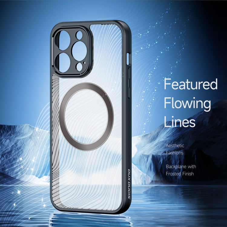 For iPhone 13 Pro DUX DUCIS Aimo Mag Series TPU + PC MagSafe Frosted Feel Phone Case(Black) - iPhone 14 Cases by DUX DUCIS | Online Shopping South Africa | PMC Jewellery | Buy Now Pay Later Mobicred