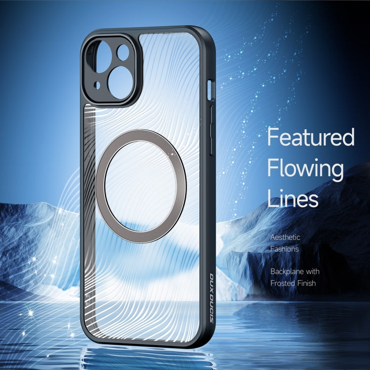 For iPhone 13 DUX DUCIS Aimo Mag Series TPU + PC MagSafe Frosted Feel Phone Case(Black) - iPhone 14 Cases by DUX DUCIS | Online Shopping South Africa | PMC Jewellery | Buy Now Pay Later Mobicred