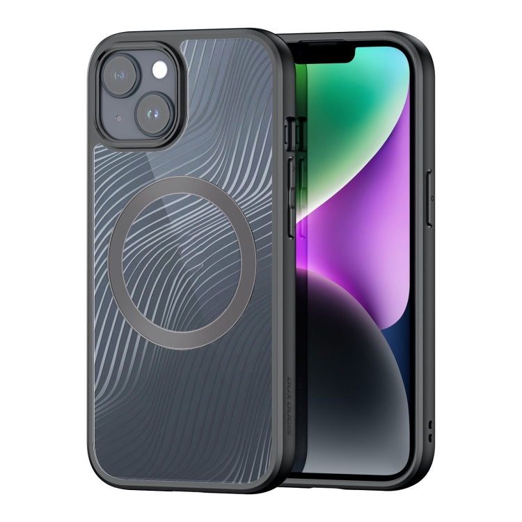 For iPhone 15 Plus DUX DUCIS Aimo Mag Series TPU + PC MagSafe Frosted Feel Phone Case(Black) - iPhone 15 Plus Cases by DUX DUCIS | Online Shopping South Africa | PMC Jewellery | Buy Now Pay Later Mobicred