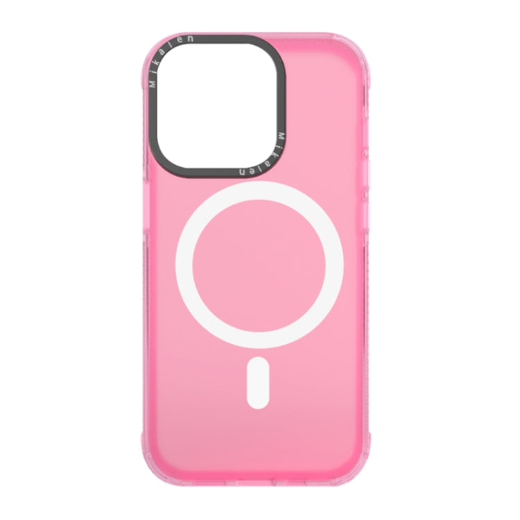 For iPhone 13 Acrylic + TPU MagSafe Protective Phone Case(Pink) - iPhone 13 Cases by PMC Jewellery | Online Shopping South Africa | PMC Jewellery