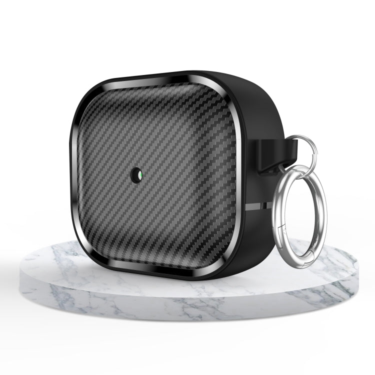 For AirPods 3 Photo Frame Carbon Fiber Series Earphone Case(Black) - For AirPods 3 by PMC Jewellery | Online Shopping South Africa | PMC Jewellery | Buy Now Pay Later Mobicred