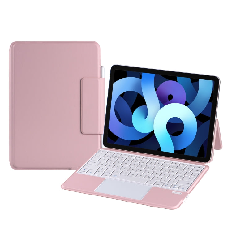 X3125-6 Integrated Thin Magnetic Bluetooth Keyboard Case For iPad Air 2022 / Air 2020 10.9 / Pro 11 2018 / 2020 / 2021 / 2022(Pink) - Universal by PMC TechLife | Online Shopping South Africa | PMC TechLife