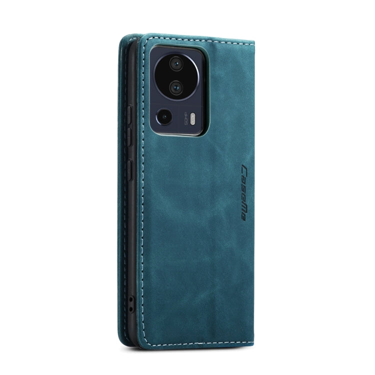 For Xiaomi 13 Lite CaseMe 013 Multifunctional Horizontal Flip Leather Phone Case(Blue) - Xiaomi Cases by CaseMe | Online Shopping South Africa | PMC Jewellery | Buy Now Pay Later Mobicred