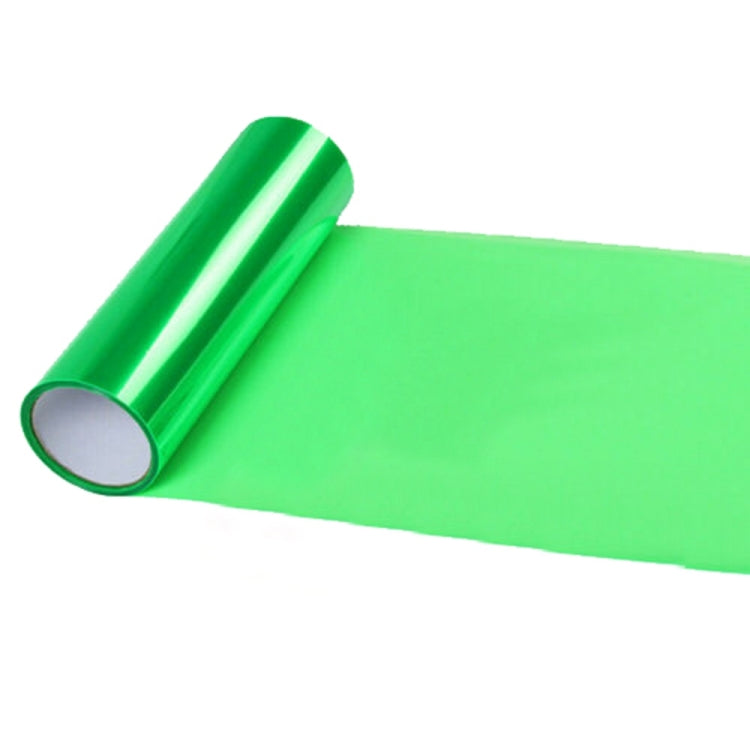 2pcs Car Headlight Protective Film Tail Light Film Motorcycle Fog Light Film, Size:30 x 100cm(Green) - Auto Film by PMC TechLife | Online Shopping South Africa | PMC TechLife | Buy Now Pay Later Mobicred