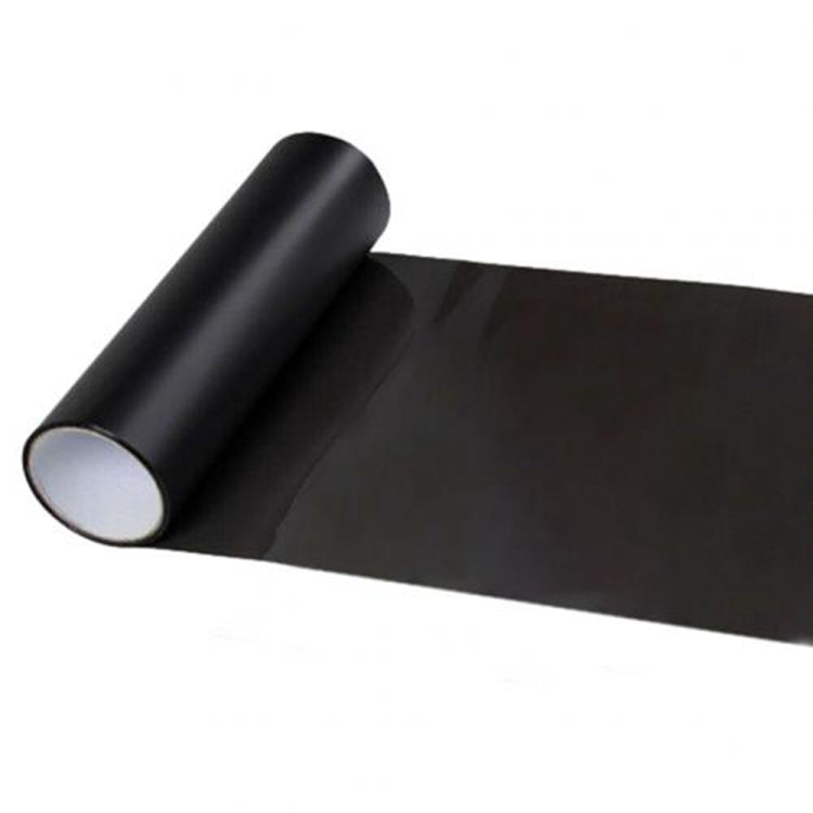 2pcs Car Headlight Protective Film Tail Light Film Motorcycle Fog Light Film, Size:30 x 100cm(Matte Black) - Auto Film by PMC TechLife | Online Shopping South Africa | PMC TechLife | Buy Now Pay Later Mobicred