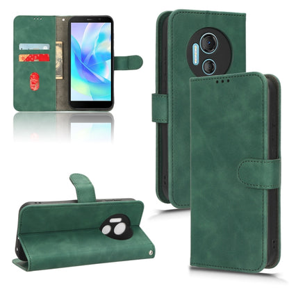 For Doogee X97 / X97 Pro Skin Feel Magnetic Flip Leather Phone Case(Green) - Doogee Cases by PMC Jewellery | Online Shopping South Africa | PMC Jewellery | Buy Now Pay Later Mobicred