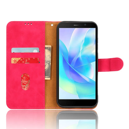 For Doogee X97 / X97 Pro Skin Feel Magnetic Flip Leather Phone Case(Rose Red) - Doogee Cases by PMC Jewellery | Online Shopping South Africa | PMC Jewellery | Buy Now Pay Later Mobicred