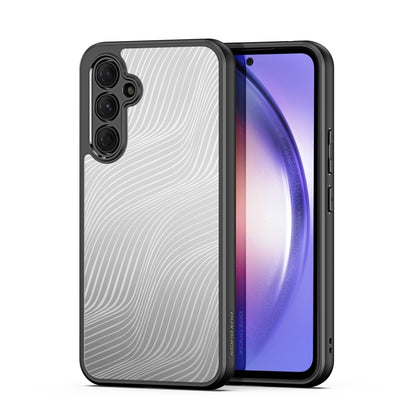 For Samsung Galaxy A54 5G DUX DUCIS Aimo Series TPU + PC Frosted Feel Phone Case(Black) - Galaxy Phone Cases by DUX DUCIS | Online Shopping South Africa | PMC Jewellery | Buy Now Pay Later Mobicred