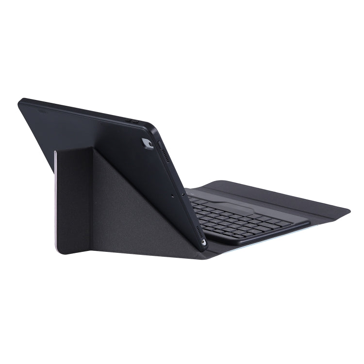 For iPad 10th Gen 10.9 2022 B10 Triangle Holder Tablet Bluetooth Keyboard Leather Case(Rainbow) - Universal by PMC TechLife | Online Shopping South Africa | PMC TechLife