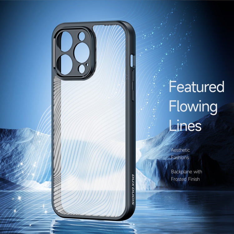 For iPhone 12 Pro Max DUX DUCIS Aimo Series  Frosted Feel Phone Case(Black) - iPhone 12 Pro Max Cases by DUX DUCIS | Online Shopping South Africa | PMC Jewellery | Buy Now Pay Later Mobicred