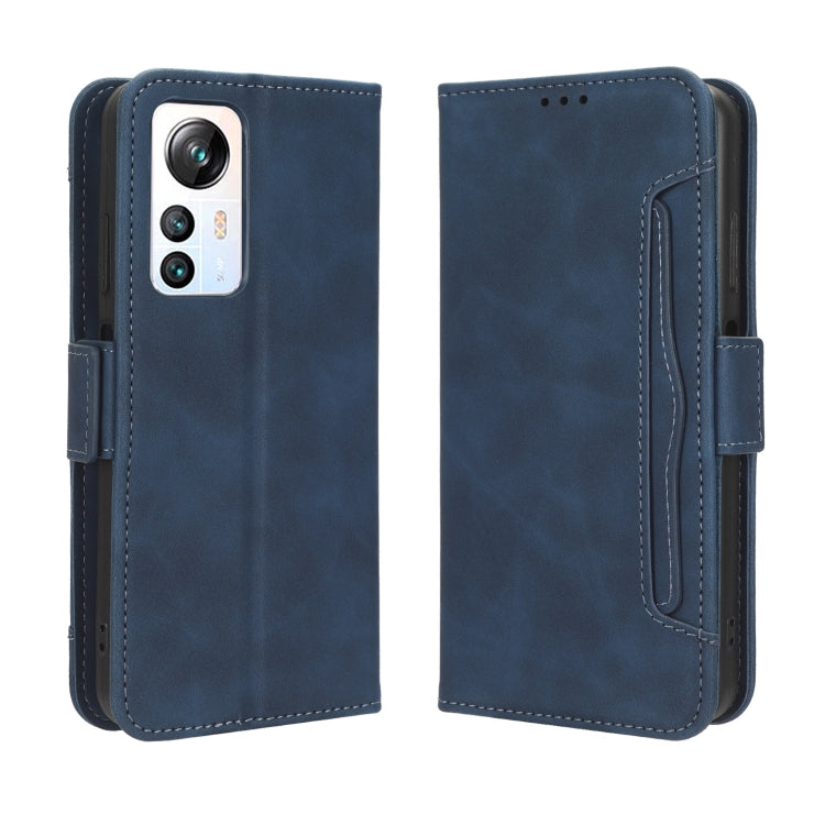 For Blackview A85 Skin Feel Calf Texture Card Slots Leather Phone Case(Blue) - More Brand by PMC Jewellery | Online Shopping South Africa | PMC Jewellery | Buy Now Pay Later Mobicred