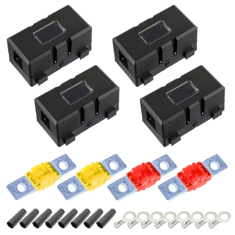 4 in 1 ANS-H Car Fuse Holder Fuse Box, Current:40/50A - Fuse by PMC Jewellery | Online Shopping South Africa | PMC Jewellery | Buy Now Pay Later Mobicred