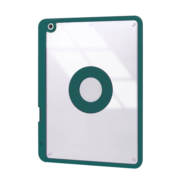 Z10B For iPad 10th Gen 10.9 2022 / 11 2025 Pen Slot Bluetooth Keyboard Leather Tablet Case(Green) - Universal by PMC TechLife | Online Shopping South Africa | PMC TechLife | Buy Now Pay Later Mobicred