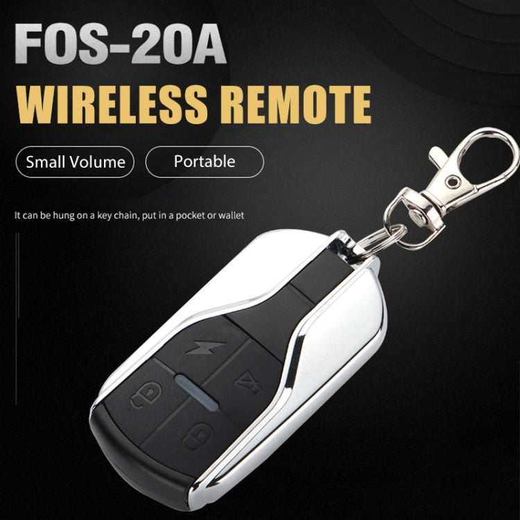 433MHz Copy Code 2pcs For Maserati Four-button Anti-theft Alarm Wireless Key Remote Control - Remote Control by PMC Jewellery | Online Shopping South Africa | PMC Jewellery | Buy Now Pay Later Mobicred