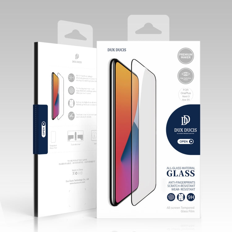 For OnePlus Nord 3 / Ace 2V 10pcs DUX DUCIS 0.33mm 9H Medium Alumina Tempered Glass Film - free shipping - PMC Jewellery - Order now!