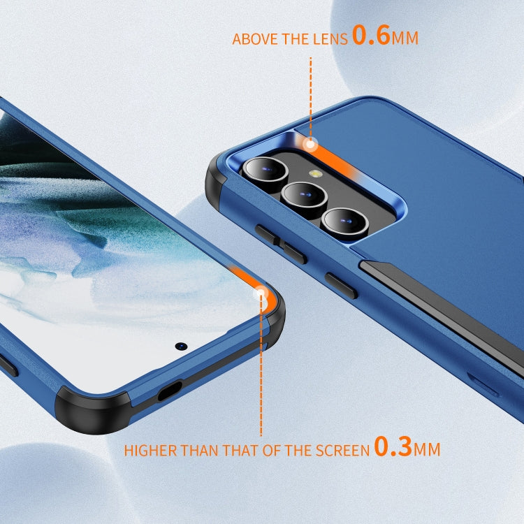 For Samsung Galaxy S24+ 5G TPU + PC Shockproof Protective Phone Case(Royal Blue + Black) - free shipping - PMC TechLife - Order now!