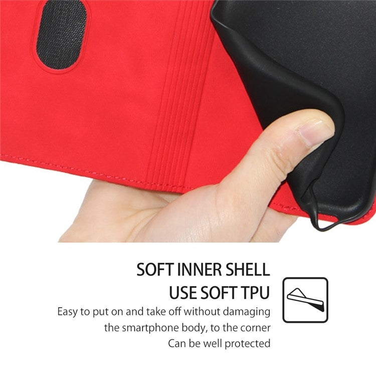 For Huawei Pura 70 Pro / Pro+ Skin Feel Magnetic Leather Phone Case(Red) - Huawei Cases by PMC Jewellery | Online Shopping South Africa | PMC Jewellery | Buy Now Pay Later Mobicred