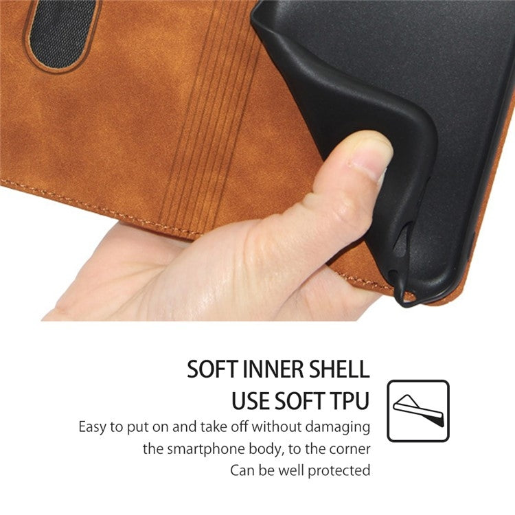 For Huawei Pura 70 Ultra Skin Feel Magnetic Leather Phone Case(Light Brown) - Huawei Cases by PMC Jewellery | Online Shopping South Africa | PMC Jewellery | Buy Now Pay Later Mobicred