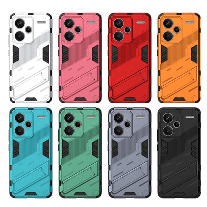 For Xiaomi Redmi Note 13 Pro Punk Armor 2 in 1 PC + TPU Phone Case(Light Red) - Note 13 Pro Cases by PMC Jewellery | Online Shopping South Africa | PMC Jewellery | Buy Now Pay Later Mobicred