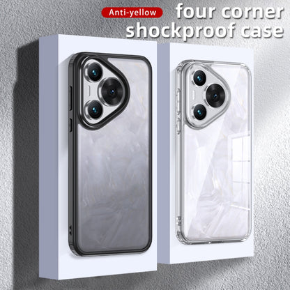 For Huawei Pura 70 Armor Clear TPU Hard PC Phone Case(Clear) - Huawei Cases by PMC Jewellery | Online Shopping South Africa | PMC Jewellery | Buy Now Pay Later Mobicred