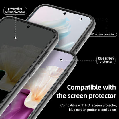 For Huawei Pura 70 Ultra Armor Clear TPU Hard PC Phone Case(Matte Black) - Huawei Cases by PMC Jewellery | Online Shopping South Africa | PMC Jewellery | Buy Now Pay Later Mobicred