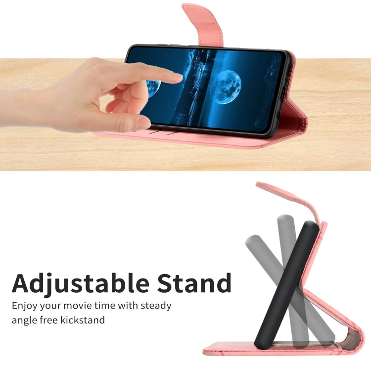 For Motorola Moto G Stylus 5G 2022 Stitching Embossed Leather Phone Case(Pink) - free shipping - PMC TechLife - Order now!