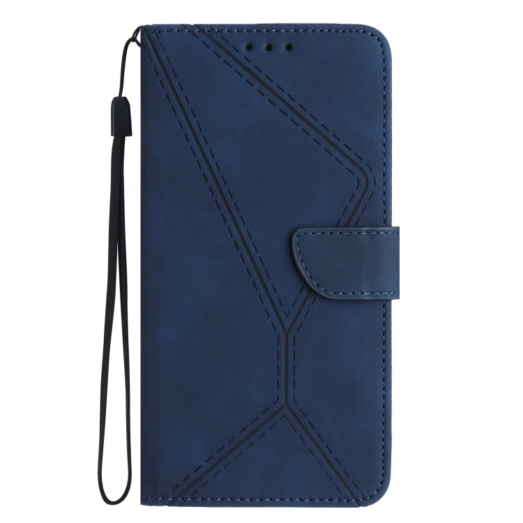 For Motorola Moto G Stylus 5G 2022 Stitching Embossed Leather Phone Case(Blue) - free shipping - PMC TechLife - Order now!