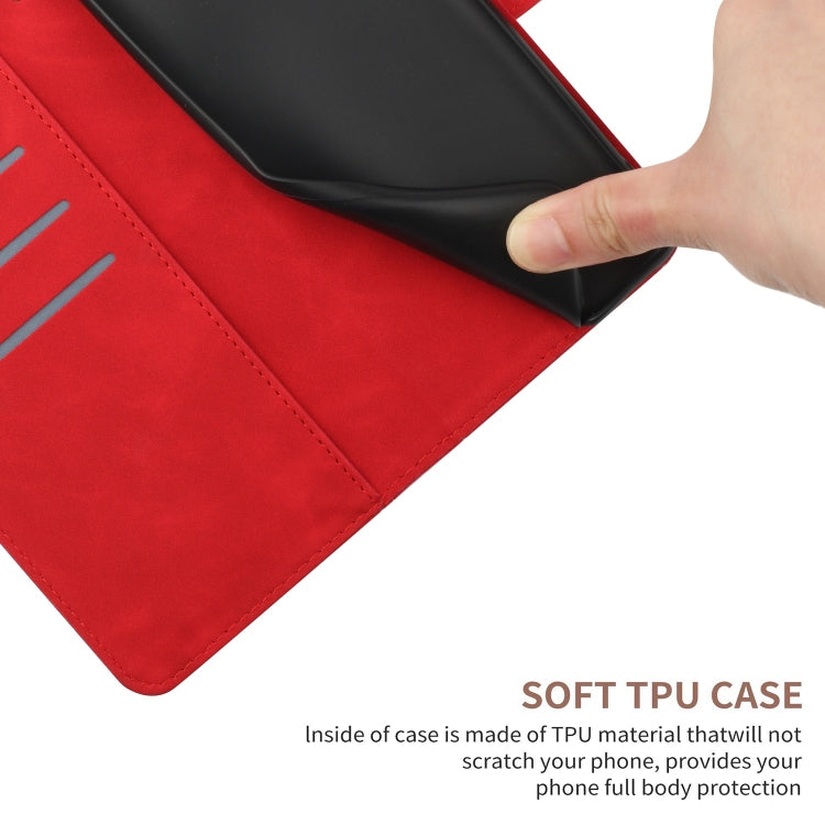 For Moto G53 5G / G23 / G13 4G Stitching Embossed Leather Phone Case(Red) - free shipping - PMC TechLife - Order now!