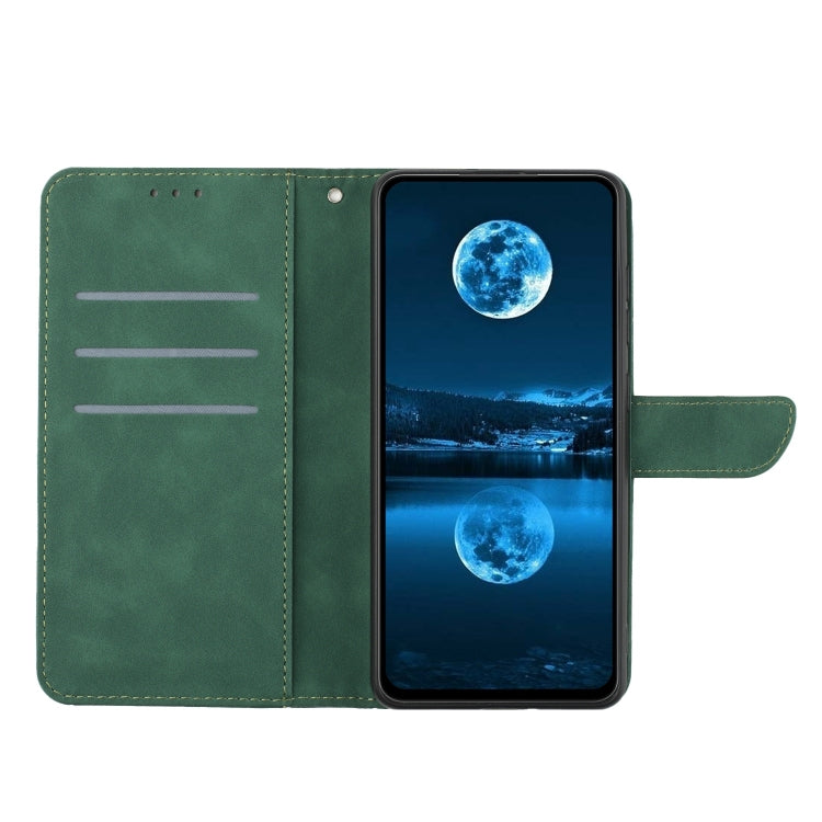 For Motorola Moto G72 4G Stitching Embossed Leather Phone Case(Green) - free shipping - PMC TechLife - Order now!