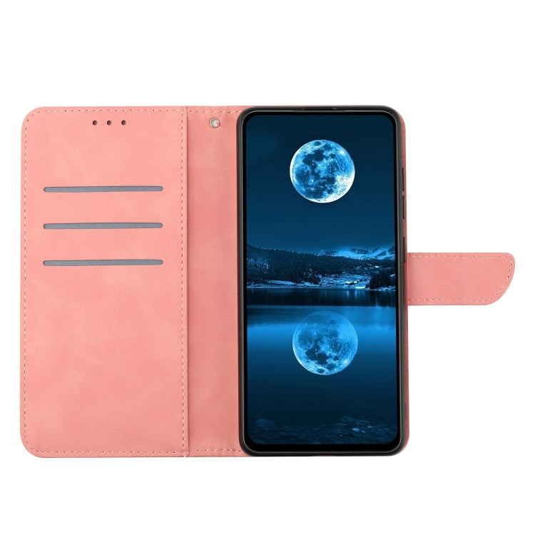 For Motorola Moto G85 5G Stitching Embossed Leather Phone Case(Pink) - free shipping - PMC TechLife - Order now!