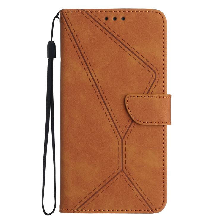 For Motorola Moto G Stylus 5G 2025 Stitching Embossed Leather Phone Case(Brown) - free shipping - PMC TechLife - Order now!