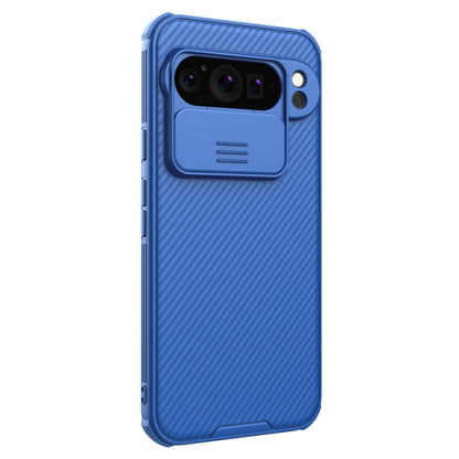 For Google Pixel 9 Pro NILLKIN CamShield Pro PC Phone Case(Blue) - Google Cases by NILLKIN | Online Shopping South Africa | PMC Jewellery