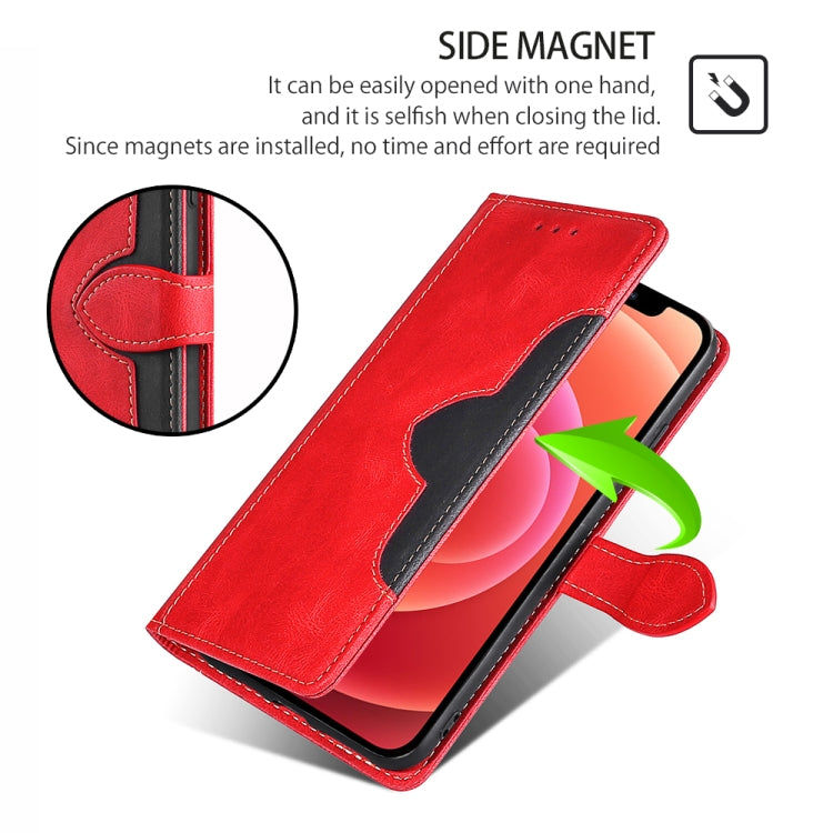 For Huawei Pura 70 Ultra 5G Skin Feel Magnetic Buckle Leather Phone Case(Red) - Huawei Cases by PMC Jewellery | Online Shopping South Africa | PMC Jewellery | Buy Now Pay Later Mobicred