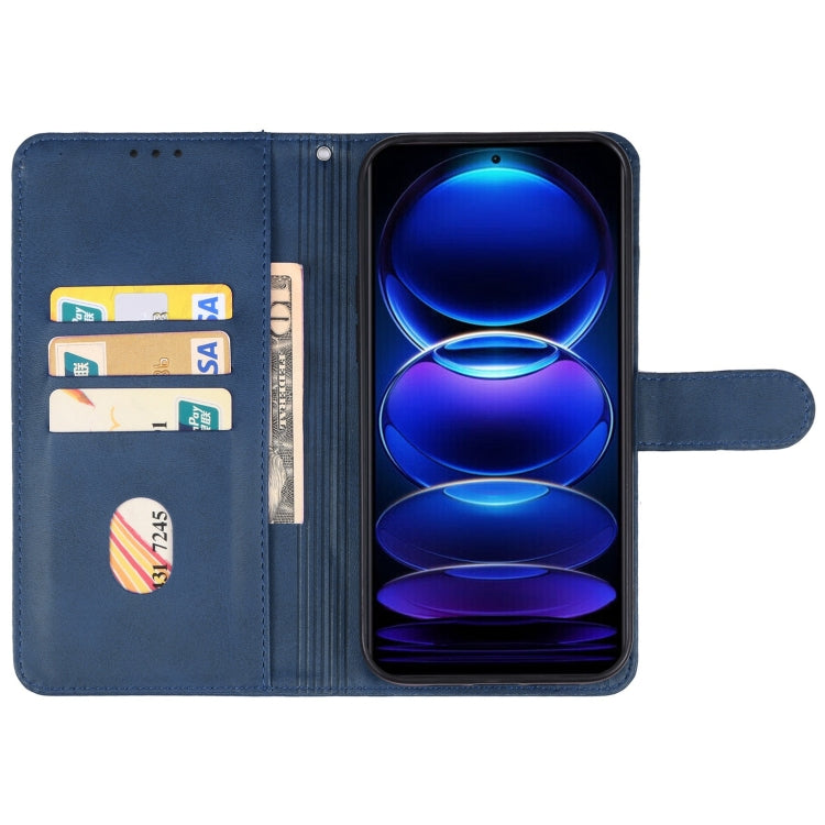 For Xiaomi Redmi Note 12R Pro Leather Phone Case(Blue) - Xiaomi Cases by PMC Jewellery | Online Shopping South Africa | PMC Jewellery | Buy Now Pay Later Mobicred