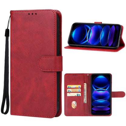 For Xiaomi Redmi Note 13 Pro 5G Leather Phone Case(Red) - Xiaomi Cases by PMC Jewellery | Online Shopping South Africa | PMC Jewellery | Buy Now Pay Later Mobicred