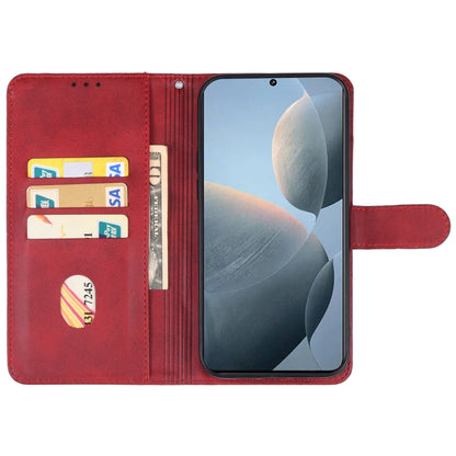 For Xiaomi Redmi K70E Leather Phone Case(Red) - K70E Cases by PMC Jewellery | Online Shopping South Africa | PMC Jewellery | Buy Now Pay Later Mobicred