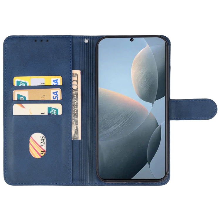 For Xiaomi Redmi K70E Leather Phone Case(Blue) - K70E Cases by PMC Jewellery | Online Shopping South Africa | PMC Jewellery | Buy Now Pay Later Mobicred