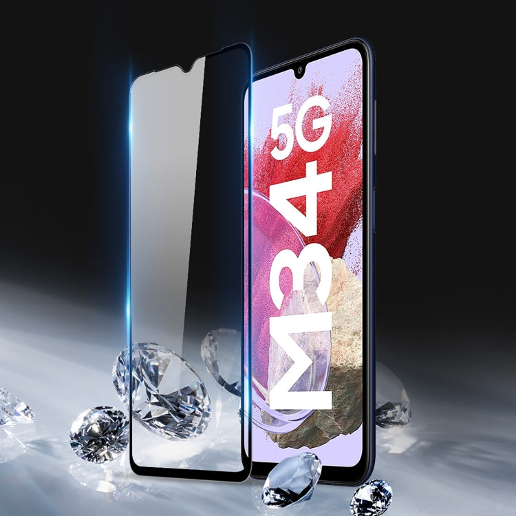 For Samsung Galaxy M34 5G 10pcs DUX DUCIS 0.33mm 9H Medium Alumina Tempered Glass Film - free shipping - PMC Jewellery - Order now!