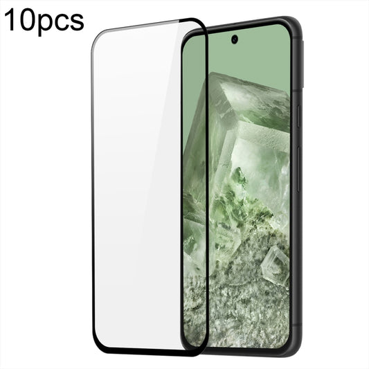 For Google Pixel 8a 10pcs DUX DUCIS 0.33mm 9H Medium Alumina Tempered Glass Film - Google Tempered Glass by DUX DUCIS | Online Shopping South Africa | PMC Jewellery | Buy Now Pay Later Mobicred